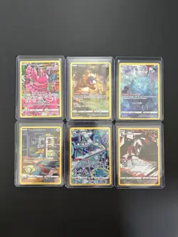 Pokemon 2023 Crown Zenith Oricorio, Bidoof Galarian Gallery and More Lot of 6 - Image 1