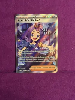 Pokemon TCG Acerola's Mischief 165/132 Mega Evolution - Image 1