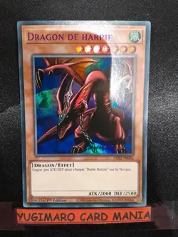 Yu-Gi-Oh! Dragon de harpie : UR LDS2-FR066 ultra rare - Image 1