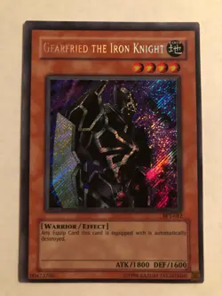 Yu-Gi-Oh! - Gearfried The Iron Knight - Secret Rare / Holo - BPT-012 - Image 1