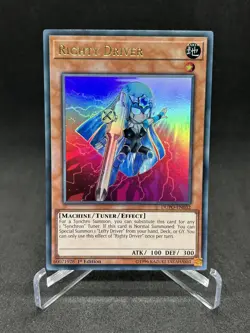 Yugioh Righty Driver DUPO-EN032 Ultra Rare 1st Edition NM - Image 1