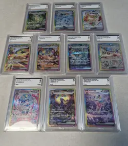 Terastal Festival Eevee Evolution SAR Complete Set Of 10 Pokemon Card Korean - Image 1