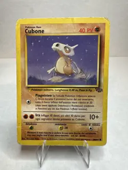 Pokemon Card CUBONE 50/64 Jungle ITALIAN - HP - Image 1