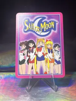 Crystal And Wand UC Item Past & Future 34/70 Vintage 2001 Sailor Moon CCG Card - Image 2