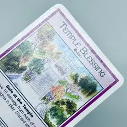 Sailor Moon CCG Premier Edition Event Temple Blessing Trading Card - Image 3