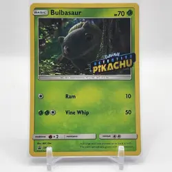 Bulbasaur - SM198 - Detective Pikachu - Black Star Promo - Pokemon Card - NM/M - Image 1