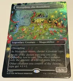 🌟 Morophon, The Boundless - THICK STOCK DISPLAY Card Not Actual Card 🌟 - Image 1