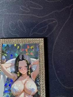 Goddess Hancock Diamond Card Metal Shower Waifu Doujin Case Prize One Piece - Image 3