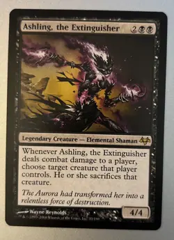Ashling, the Extinguisher * Eventide Rare Mtg Magic LP+ - Image 1