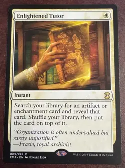 Enlightened Tutor Eternal Masters 009/249 MTG NM - Image 1