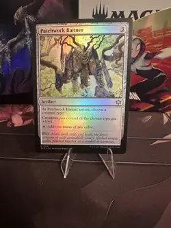 Patchwork Banner Bloomburrow Foil - Image 1