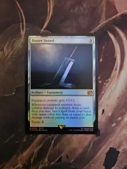 Buster Sword (Regular Foil) Final Fantasy (NM) - Image 1