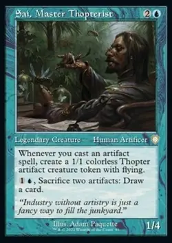 *MRM* FR/VF Sai, maitre mecanoptere- Sai, Master Thopterist MTG BRC - Image 1