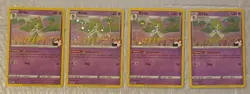 Pokemon TCG Playset (4x) Play Stamped Holo Kirlia 068/195 Prize Pack Series - Image 1