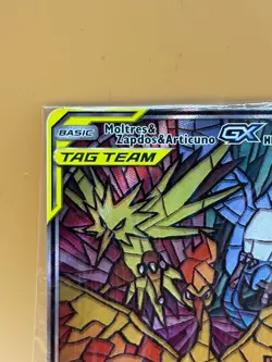 Pokemon TCG Hidden Fates Moltres Zapdos & Articuno GX SM210 Sealed Promo - Image 2