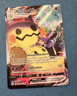 Mimikyu VMAX - TG17/TG30 Ultra Rare Brilliant Stars NM Pokemon TCG - Image 1
