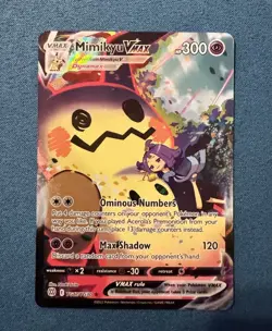 Mimikyu VMAX - TG17/TG30 Ultra Rare Brilliant Stars NM Pokemon TCG - Image 2