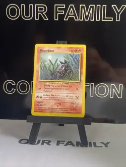 Pokemon TCG Houndour Neo Discovery 24/75 Unlimited Rare HP - Image 1