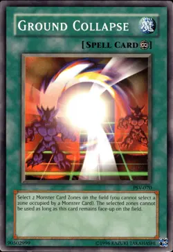 Ground Collapse - PSV-070 - LP - YuGiOh - Image 1
