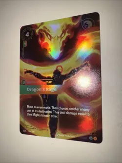 Dragon's Rage OGN 258/298 Riftbound TCG Origins Epic Card League of Legends CCG - Image 3