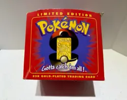 1999 Pokemon Poliwhirl 23k Gold-Plated Trading Card w Ball & Certificate (NEW) - Image 4