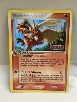 2007 Pokemon Ex Power Keepers Blaziken 5/108 Holo Card - Image 1