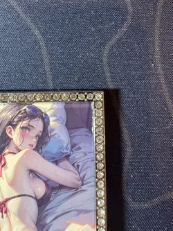 Goddess Robin Numbered Metal Card Black Bikini Waifu Doujin One Piece Character - Image 3