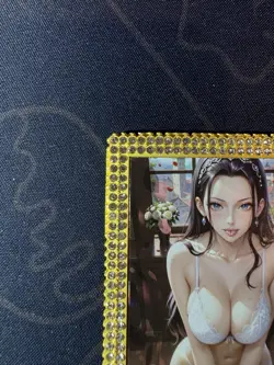 Goddess Robin Numbered Metal Card White Bikini Waifu Doujin One Piece Character - Image 2
