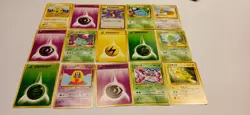 1999 COMPLETE BULBASAUR & SQUIRTLE VHS INTRO 82 CARD DECK JAPANESE POKEMON CARDS - Image 4
