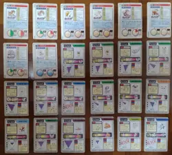 Lot of 48 Pokemon Carddass Vintage Bandai Cards Mixed Condition Japanese - Image 2