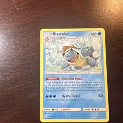 Blastoise 25/181 Team Up Exclusive Shatter Glass Holo Pokemon Card * Near Mint - Image 1