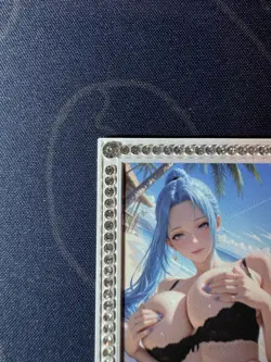 Goddess Beach Vivi Numbered Metal Card Bikini Waifu Doujin One Piece Character - Image 2