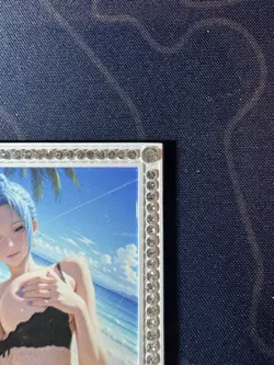 Goddess Beach Vivi Numbered Metal Card Bikini Waifu Doujin One Piece Character - Image 3
