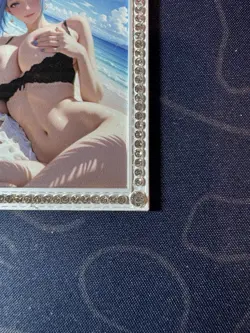 Goddess Beach Vivi Numbered Metal Card Bikini Waifu Doujin One Piece Character - Image 4