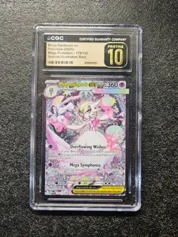 Mega Gardevoir ex 178/132 SIR Pokemon Card CGC 10 Pristine 2025 - Image 1