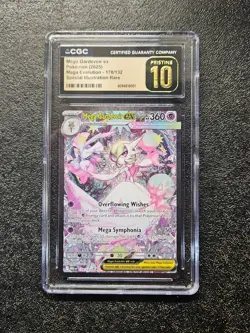 Mega Gardevoir ex 178/132 SIR Pokemon Card CGC 10 Pristine 2025 - Image 2