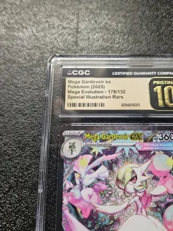 Mega Gardevoir ex 178/132 SIR Pokemon Card CGC 10 Pristine 2025 - Image 5