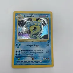 Gyarados 7/130 Base Set 2 2000 Holo Rare WOTC Pokemon Card - Image 1