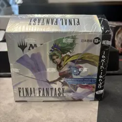 JAPANESE Collector Booster Box Final Fantasy Magic the Gathering mtg SEALED NIB - Image 1