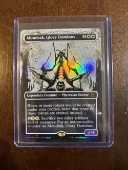 MTG - Mondrak, Glory Dominus FOIL Step and Compleat - Phyrexia All Will Be One - Image 1
