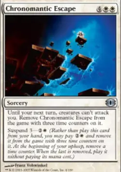 1 x Chronomantic Escape - Future Sight - Moderate Play - MTG - Image 1
