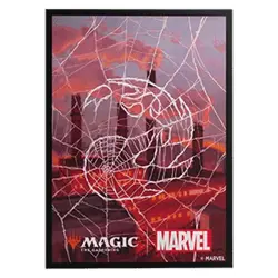 Magic x Spider-Man: 105 Bustine Premium Art Sleeves MOUNTAIN Gamegenic mtg - Image 1