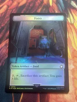 Food Token (0014) Alien (0006) Foil Fallout MTG - Image 4