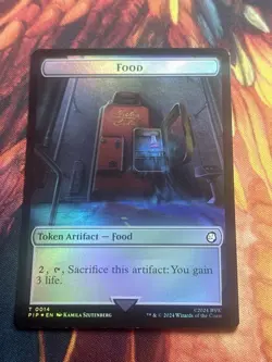 Food Token (0014) Alien (0006) Foil Fallout MTG - Image 5