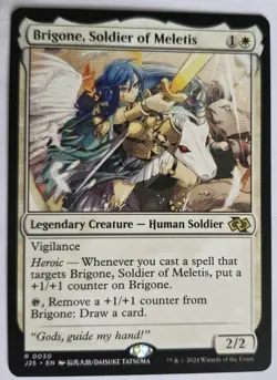 Brigone, Soldier of Meletis - J25 - NM - MTG Jumpstart Foundations Anime Rare - Image 2