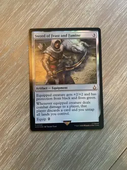 🔮 MTG: Sword of Feast and Famine Universes Beyond: Assassin's Creed Foil - Image 1