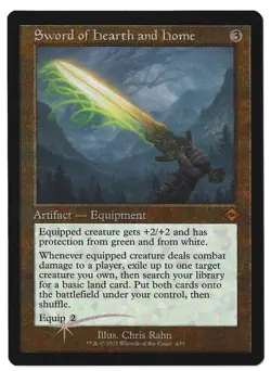 Sword of Hearth and Home (Retro Frame) - [Foil] Modern Horizons 2 LP - Image 1