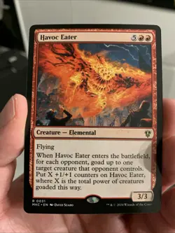 MTG Havoc Eater [Murders at Karlov Manor Commander] Near Mint - Image 1