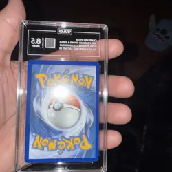 2022 POKEMON SWSH BLACK STAR PROMO #262 FULL ART/CHARIZARD VSTAR TAG 8.5 - Image 2