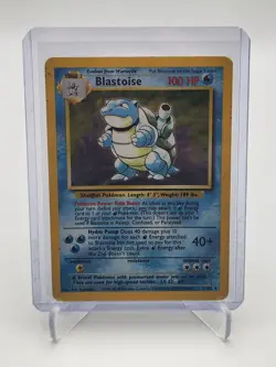 1999 Pokemon TCG Base Set Blastoise Holo Rare 2/102 HP Unlimited WOTC Nintendo - Image 1